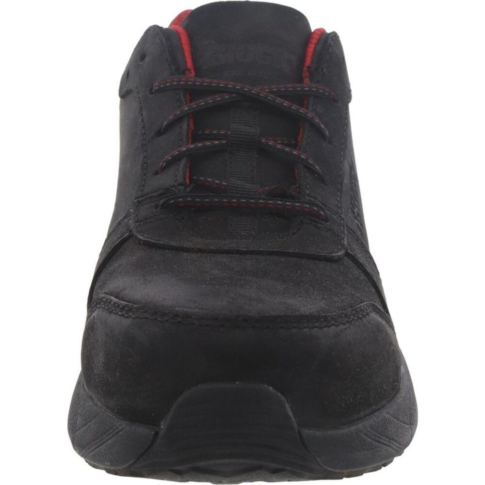 Rocky Mens Industrial Athletix Black Leather Work & Safety Shoes Sneakers Used - Picture 3 of 5